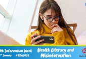 HIW2025 Health Literacy and Misinformation Graphic